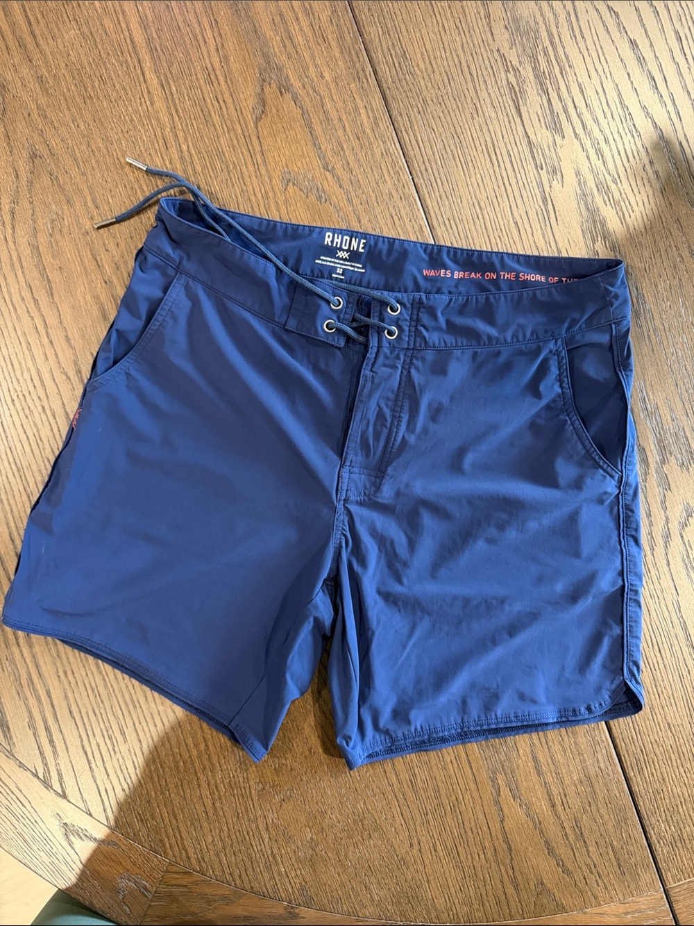 RHONE Blue Men’s Swim Board Shorts